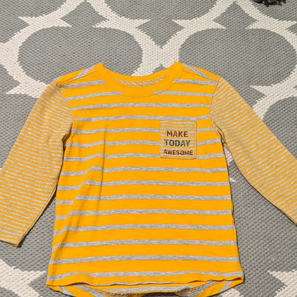 Toddler boys long sleeve shirt